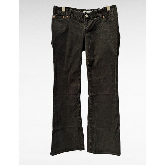 Old Navy Maternity corduroy black elastic waist stretch pants   Sz S - Picture 4 of 11